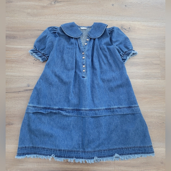 NWOT Priv Jennie Smocked Dress Size S - Picture 3 of 7